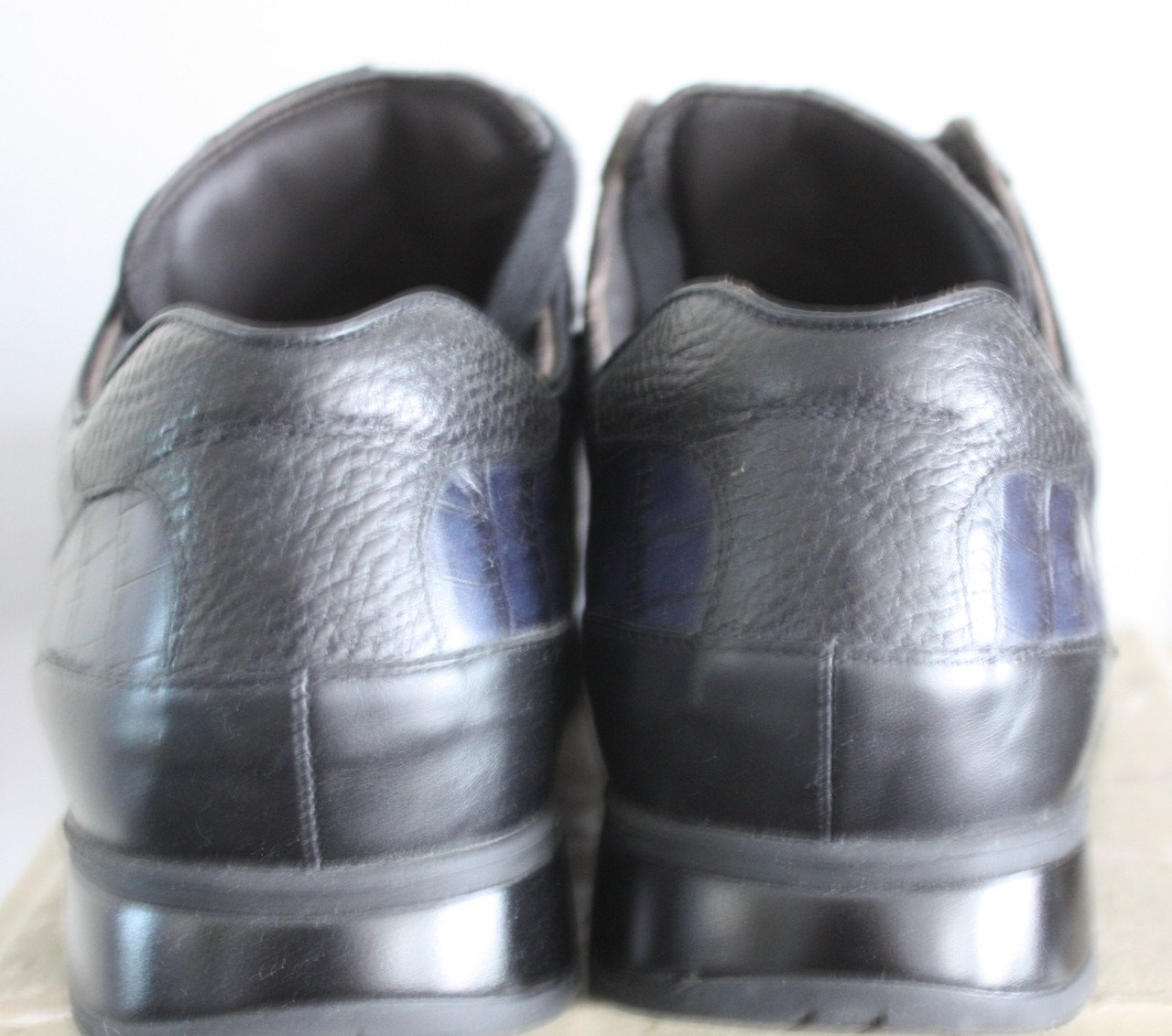 Donkerblauwe heren  schoenen maat 8