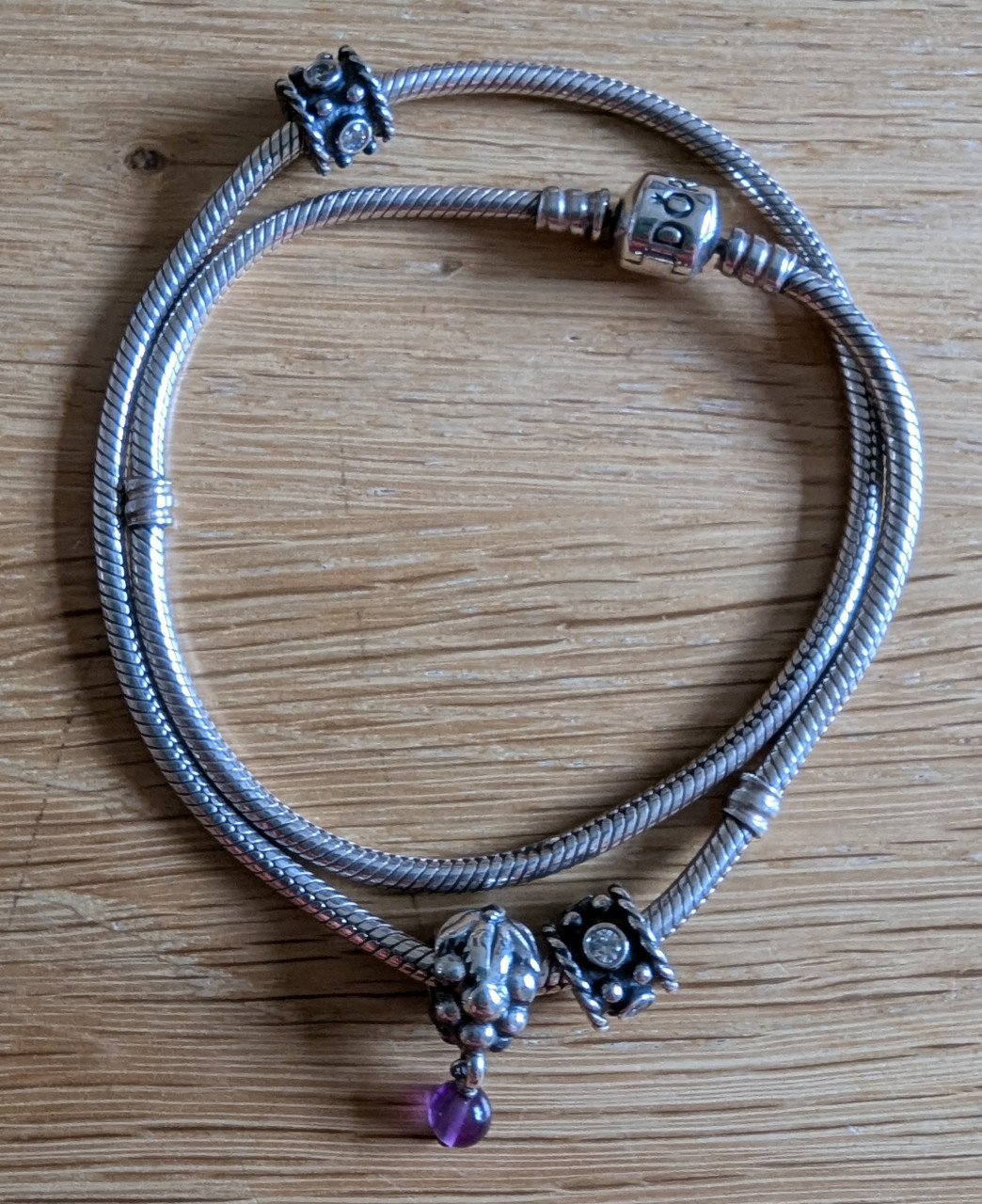 Dubbele armband van Pandora