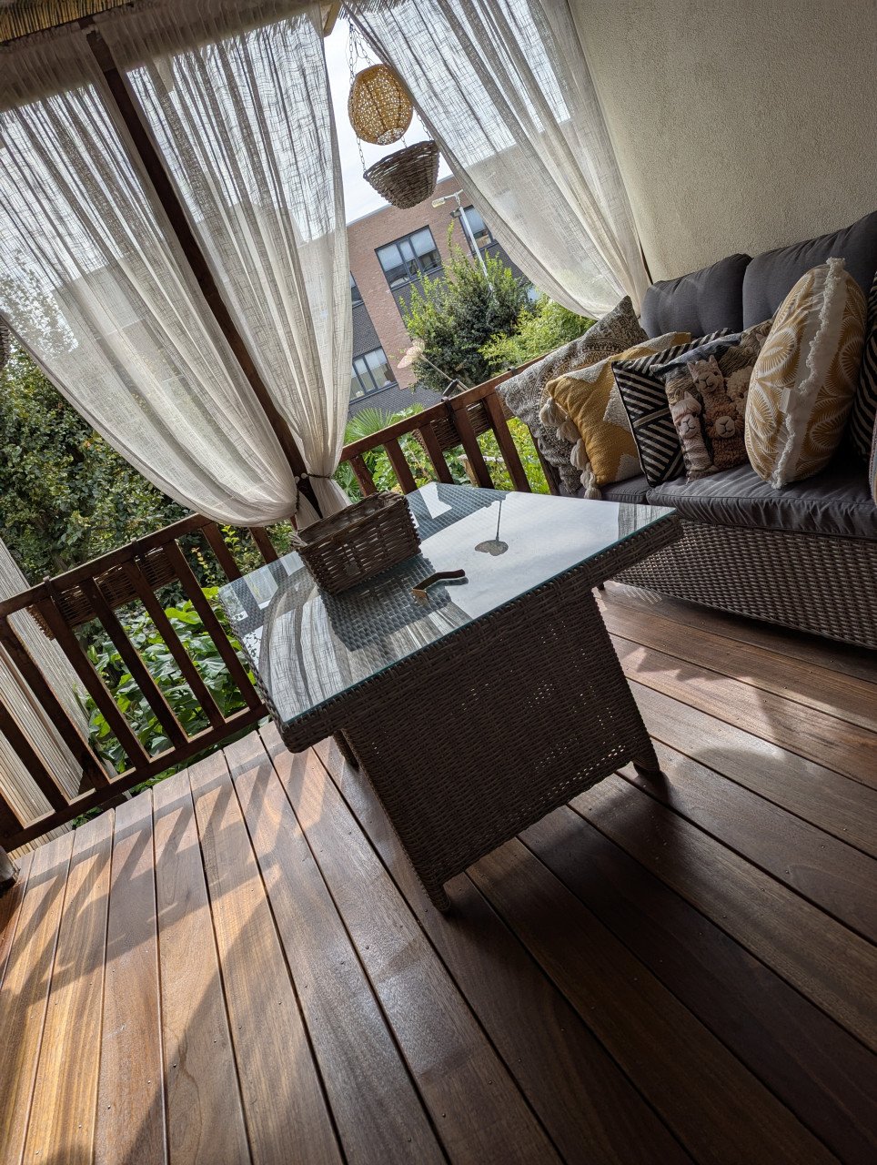 Luxe Wicker Tuinset met Hoekbank en Tafel