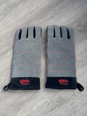 1 zgan paar Weber BBQ handschoenen