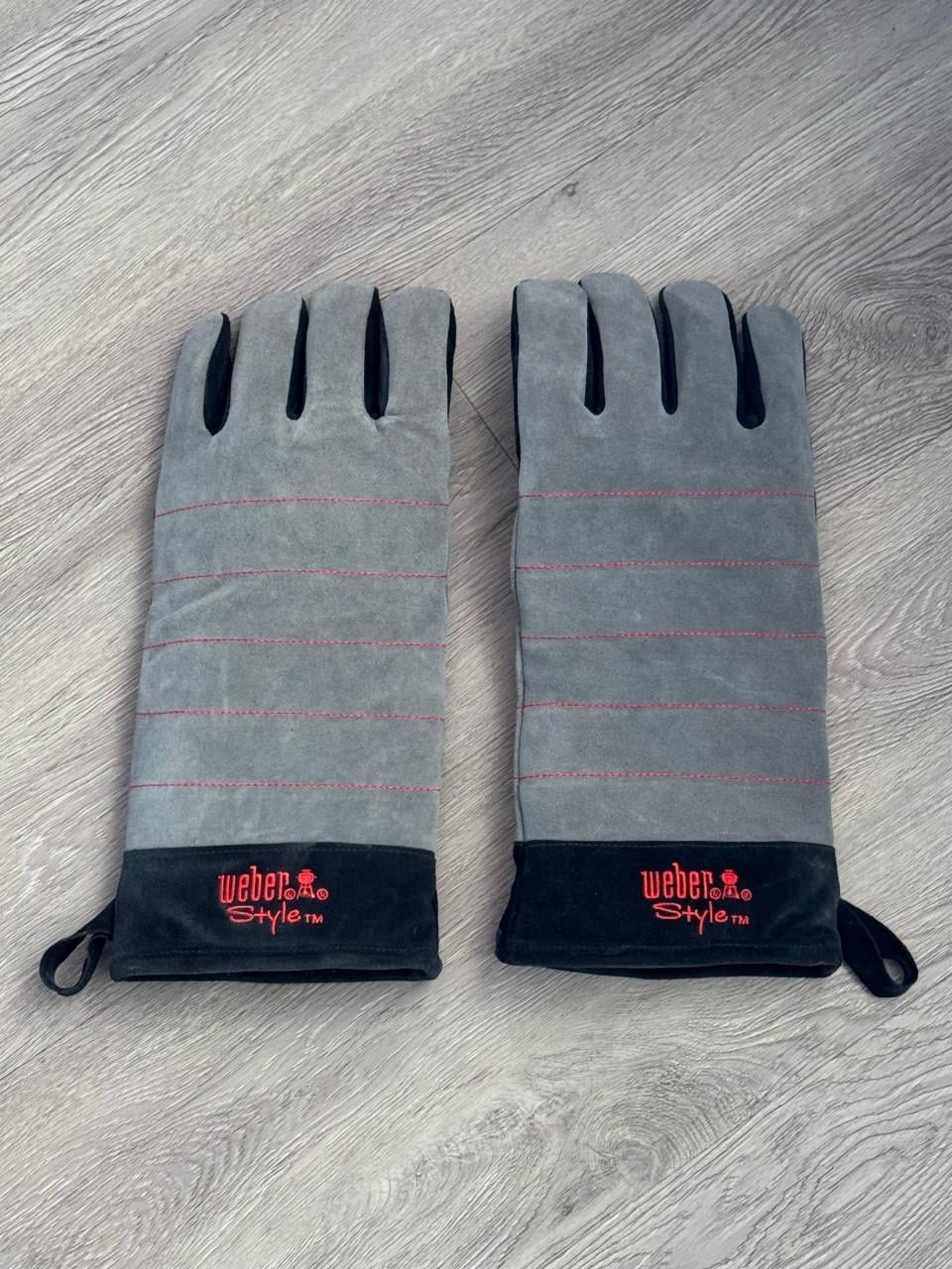 1 zgan paar Weber BBQ handschoenen