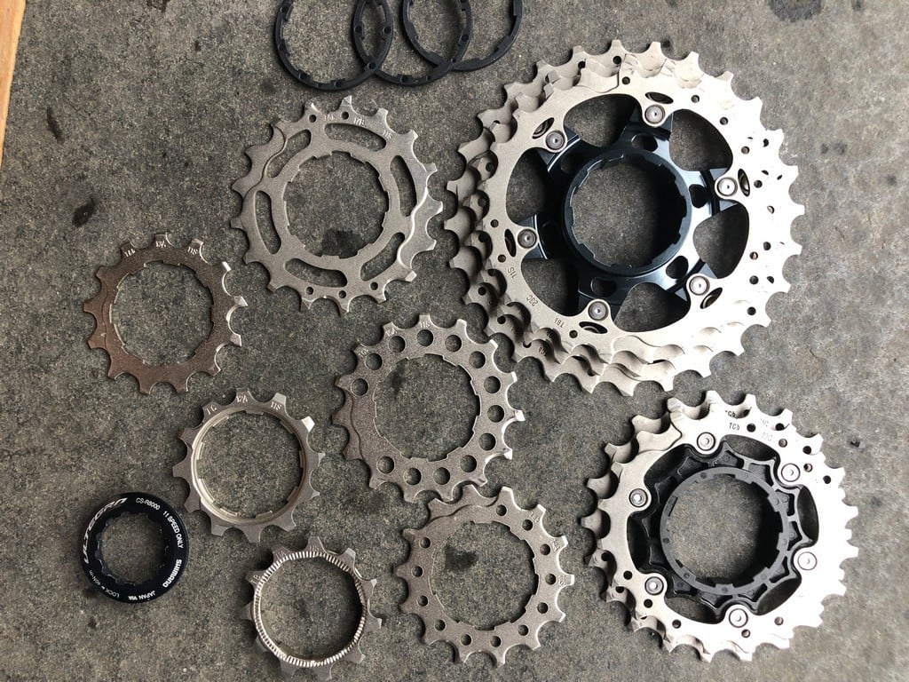 11-speed Ultegra cassette 11-28 als nieuw