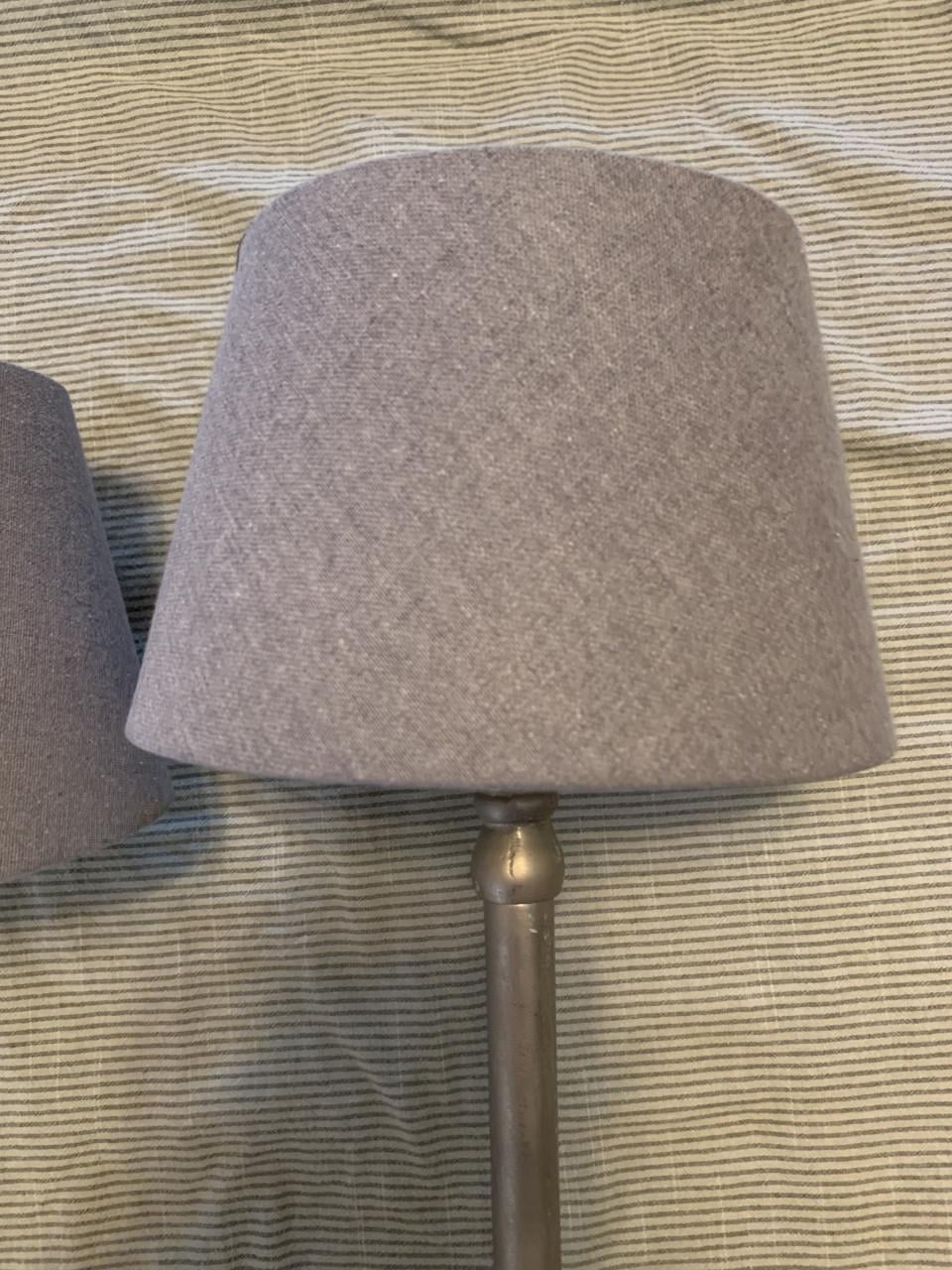 Set van twee elegante schemerlampen