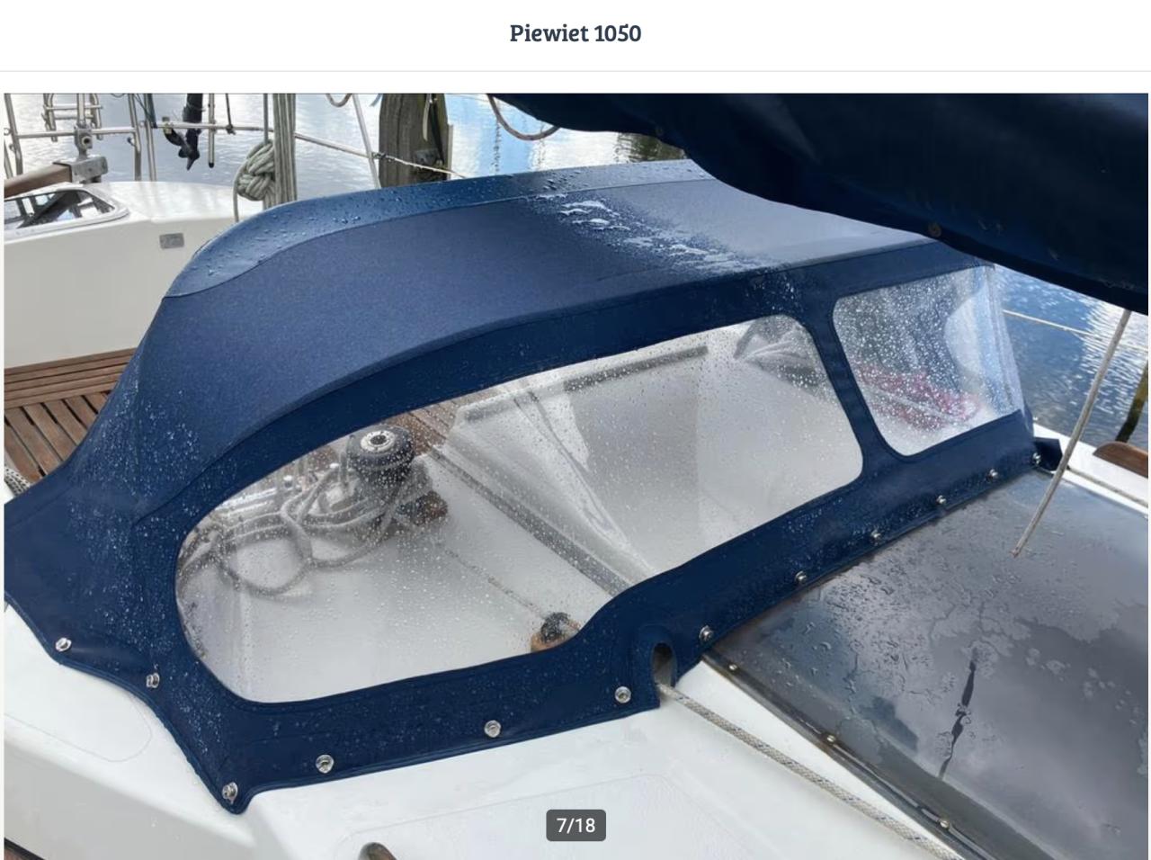 Zeilmaker voor reparatie en bootcanvas