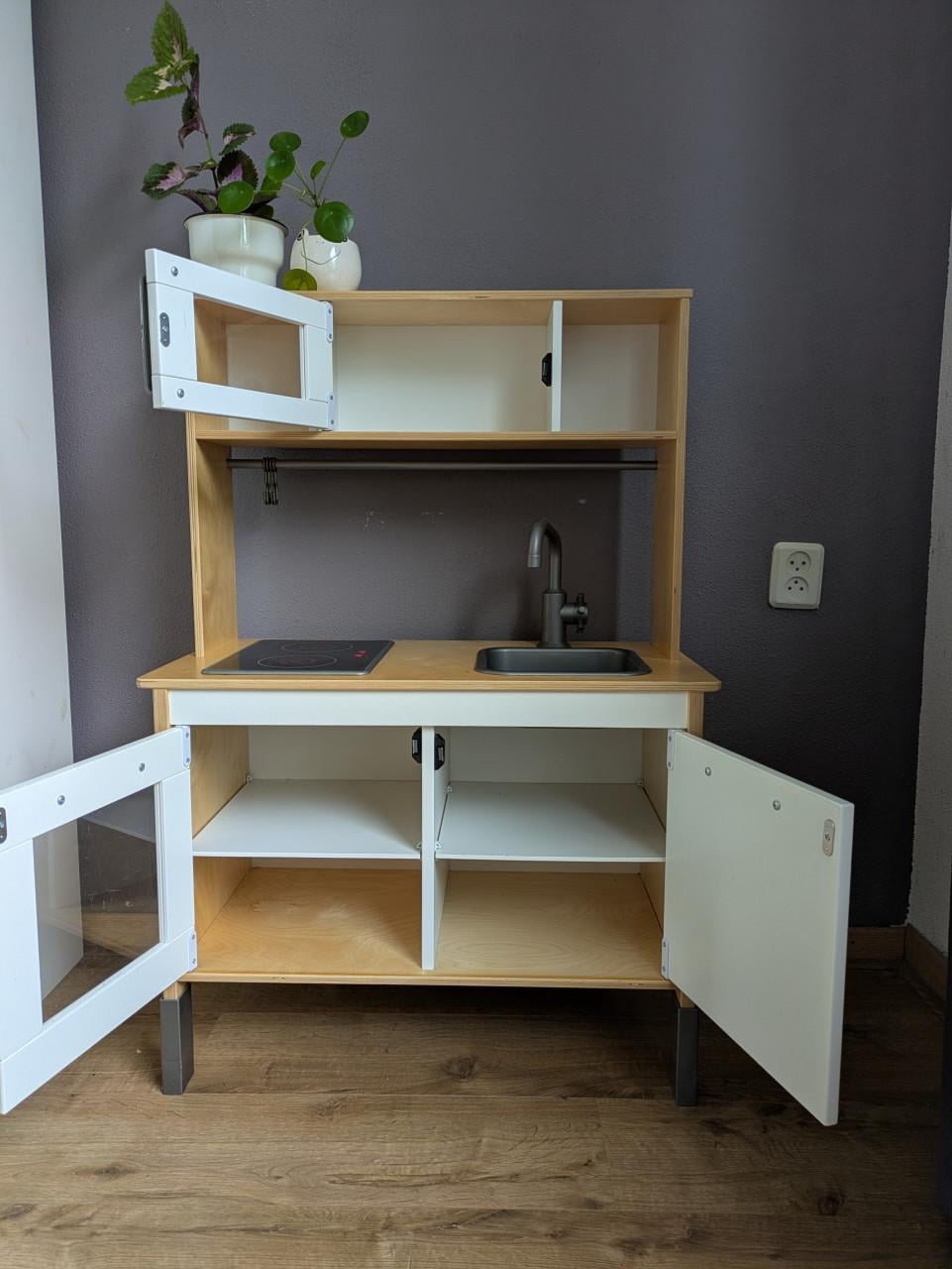 Ikea Duktig Speelkeuken met Houten en Kunststof Accessoires