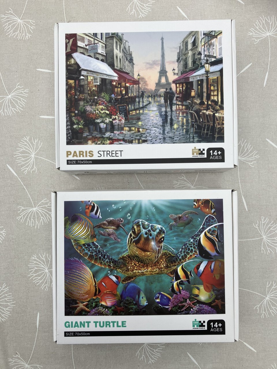 Puzzels 1000 stukjes