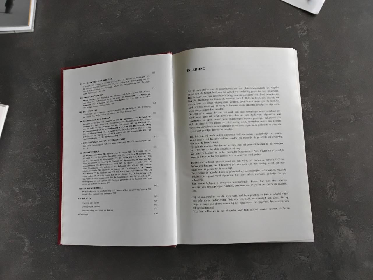 De Geschiedenis van Kapelle   Z Beveland WEP van Ysseldijk 1968