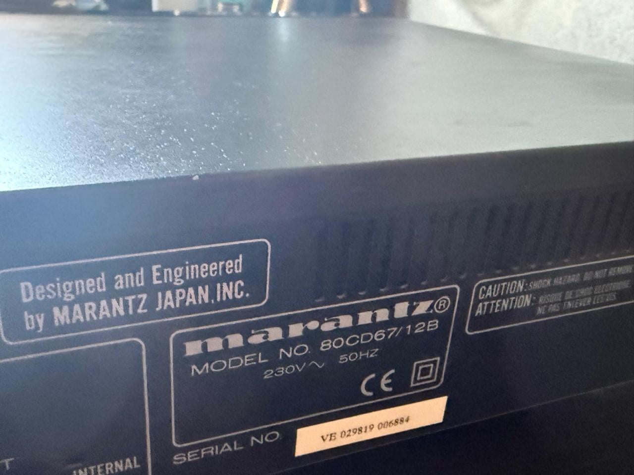 CD player Marantz Special Edition CD 57-SE