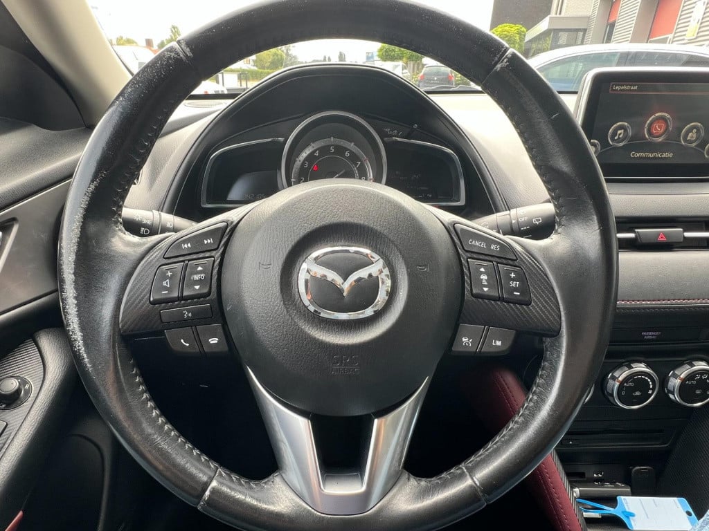 Mazda Cx-3 2.0 skyactiv-g 120 gt-m, leer, trekhaak enz...