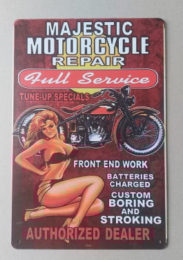 Metalen Bord Pin-Up