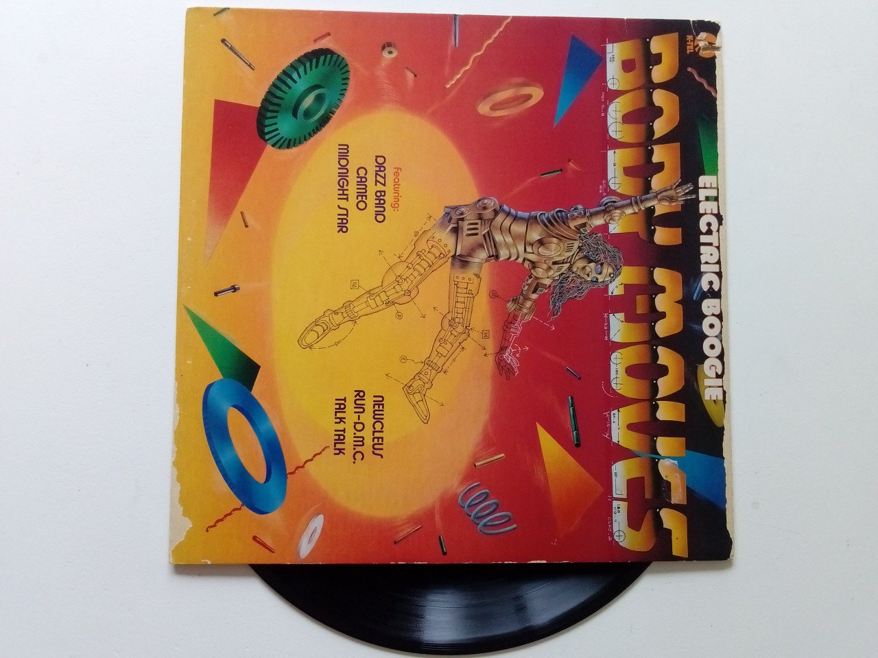 Set 4x jaren 80 vinyl lp