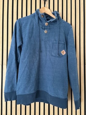 Jack & Jones Trui 👕 Blauw met knopen – Maat M