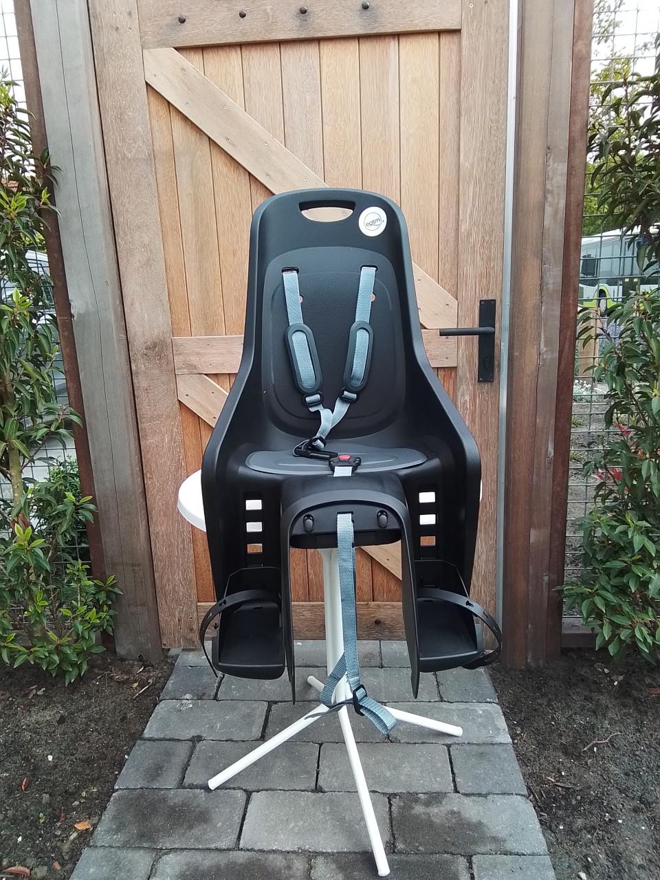 Nieuw fietsstoeltje