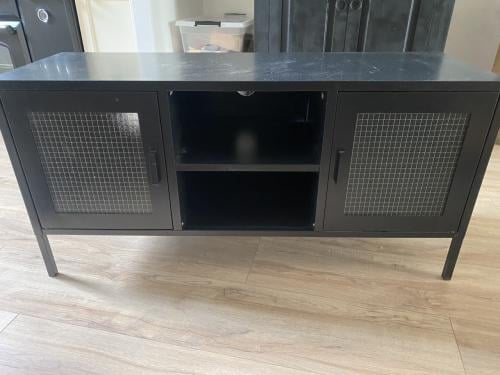 Zwart tv meubel