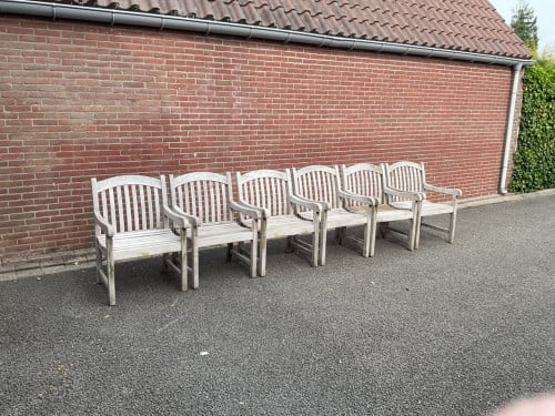 Teak stoelen