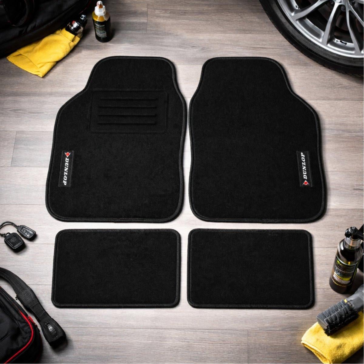 Dunlop Universele Automatten Set 4-Delig  voor Verschillende Auto Merke