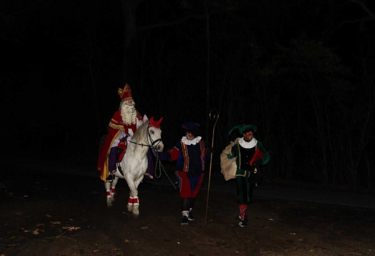 Sinterklaas bezoek