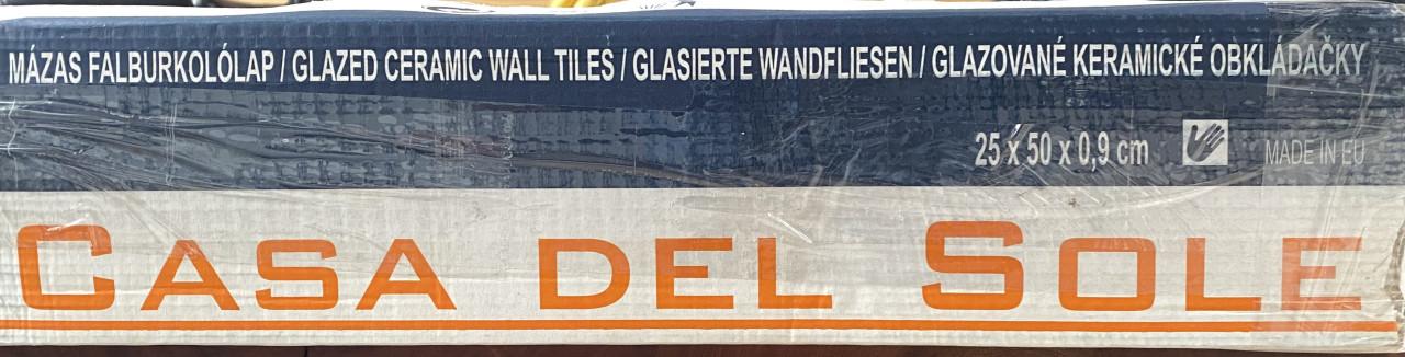 Wandtegels Blauw-Grijs 50x25x0,9 cm (nieuw)