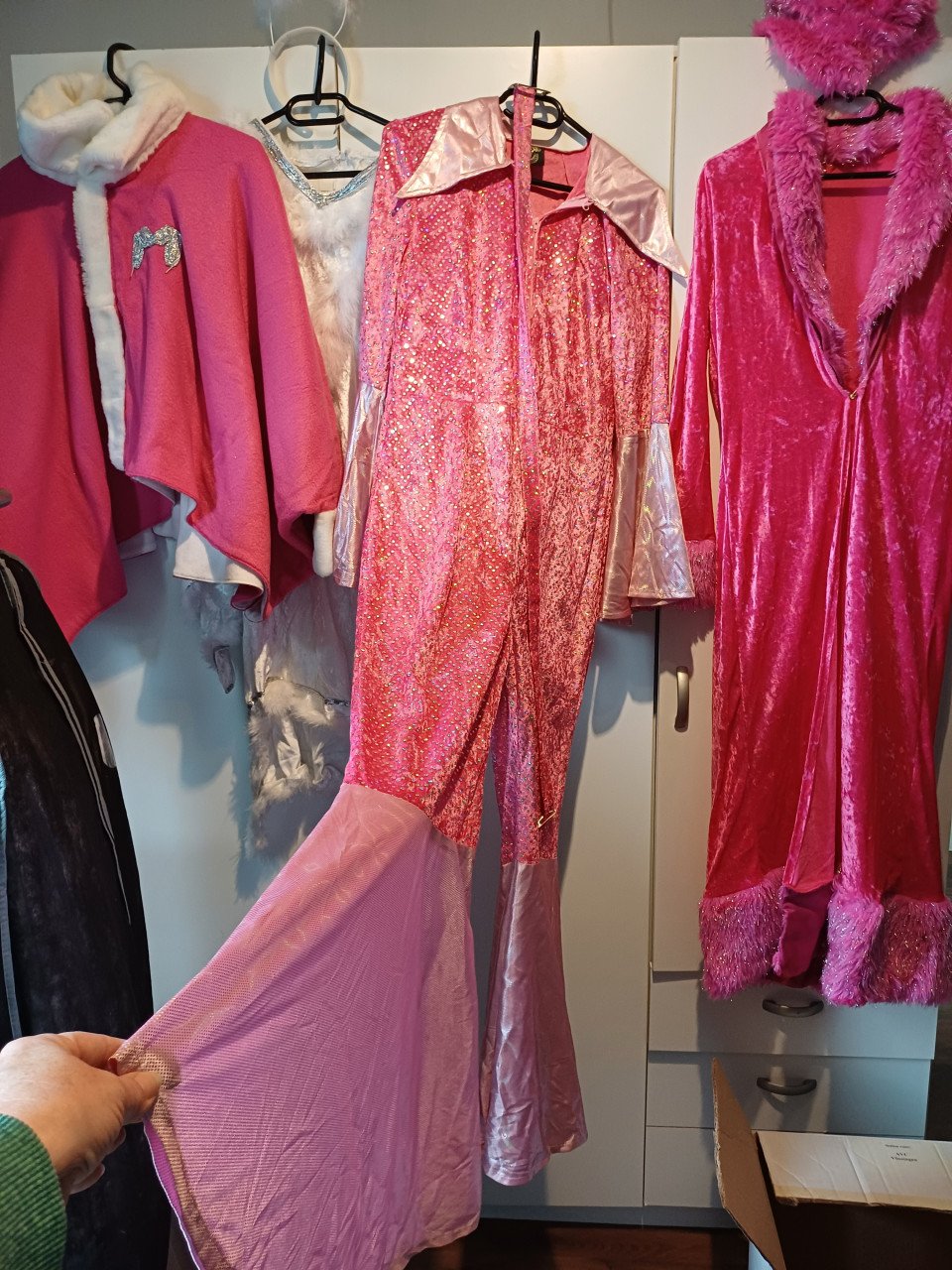 Rose verkleedkleding p/st of 1 koop