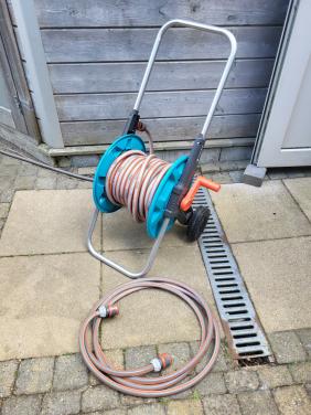 Gardena tuinslang haspel