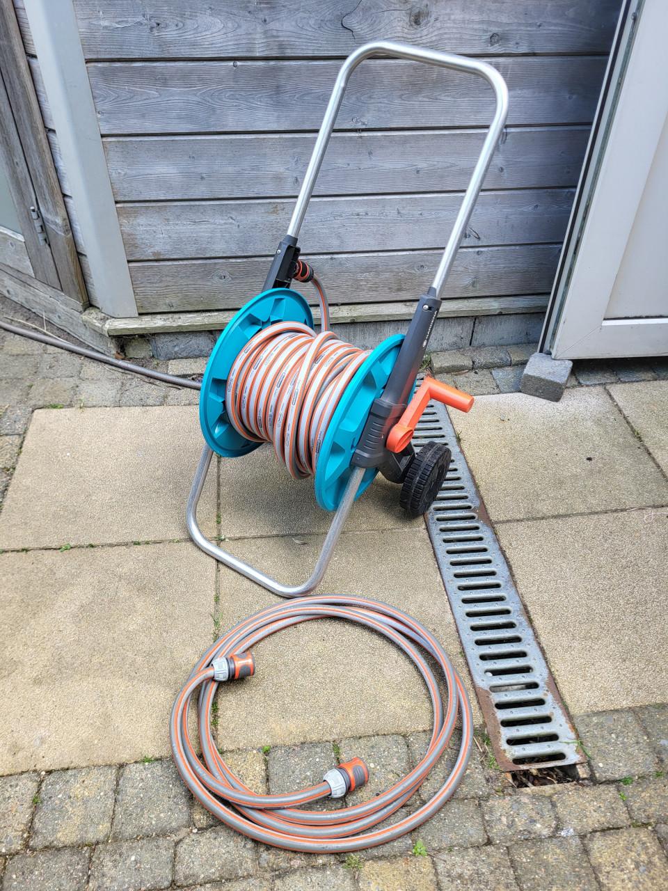 Gardena tuinslang haspel