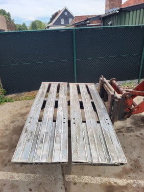 Zware aluminium rijplaten