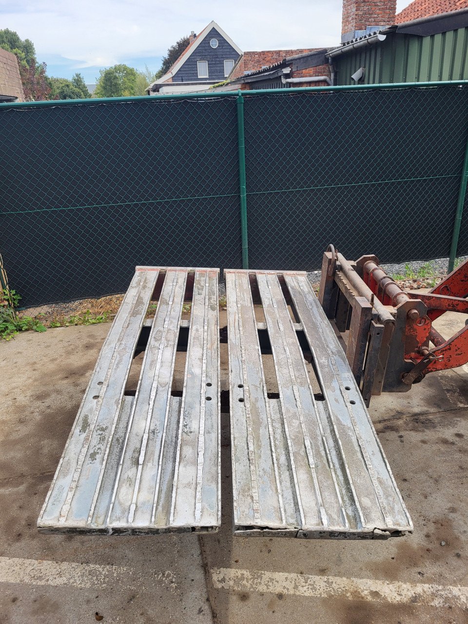 Zware aluminium rijplaten