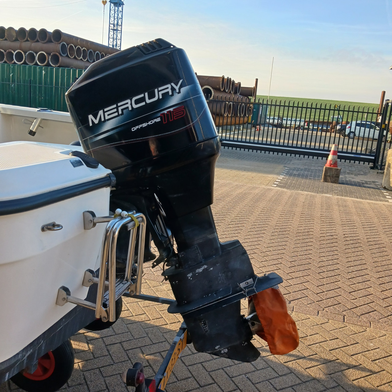 Bayliner Trophy + 115 pk Mercury + Pega trailer; inruil is mogelijk