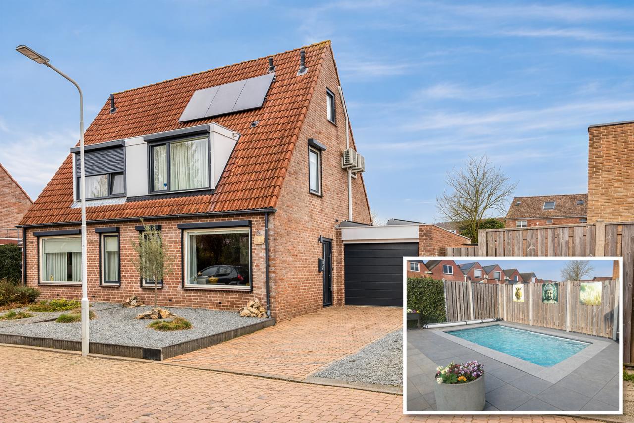 Prachtig huis met verwarmd zwembad te koop!