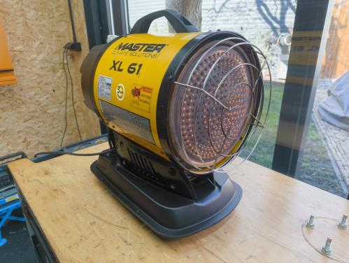 Master XL61 infrarood diesel heater
