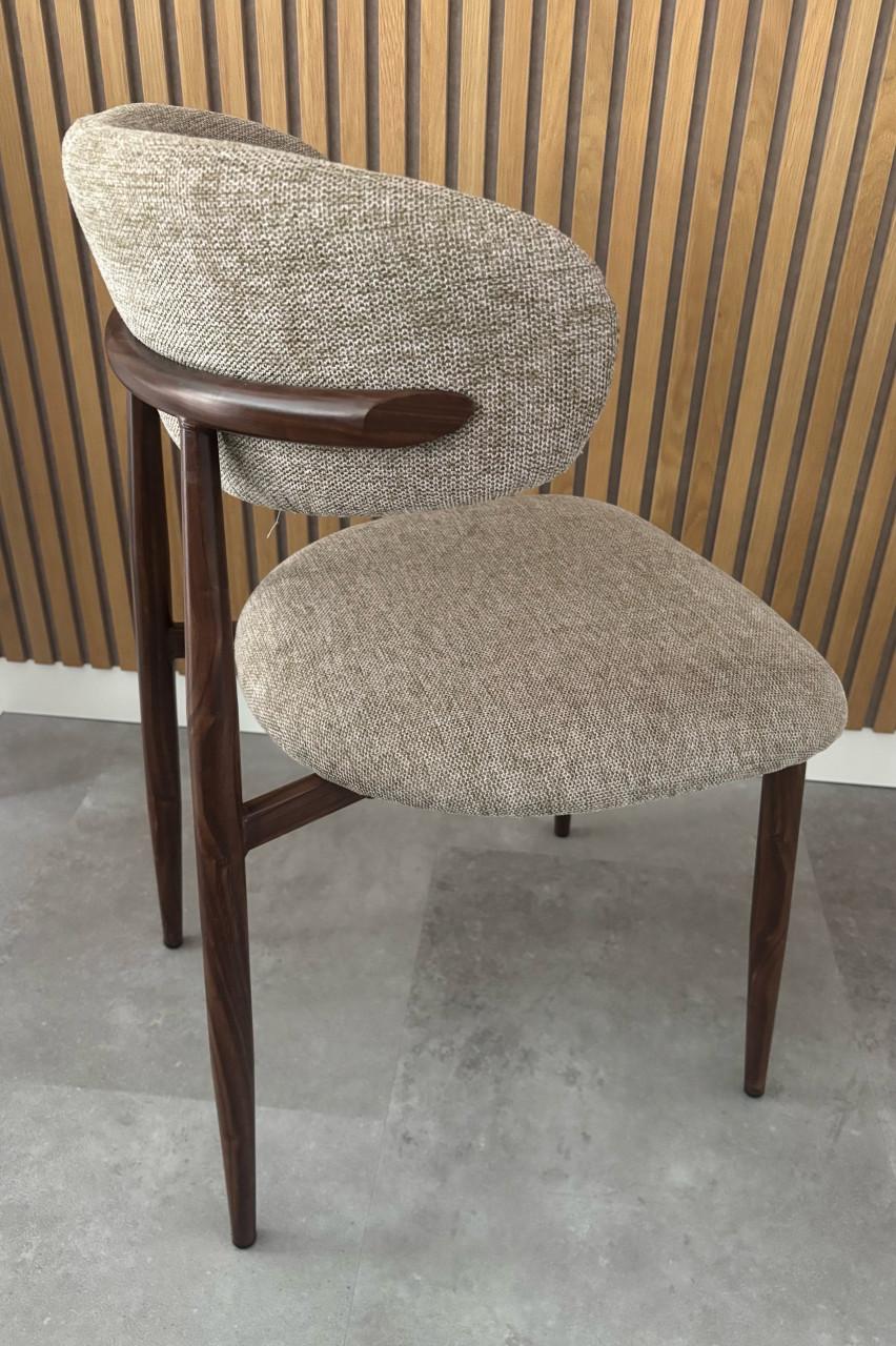 HUUS Japandi eetkamerstoelen, 5 stuks, NIEUW