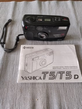 Yashica T5D in uitstekende staat