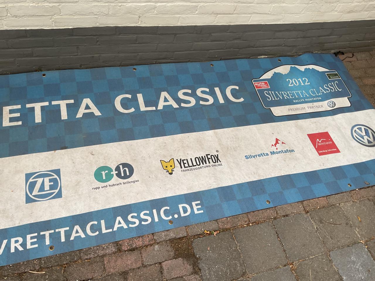 Silvretta Classic rally banner