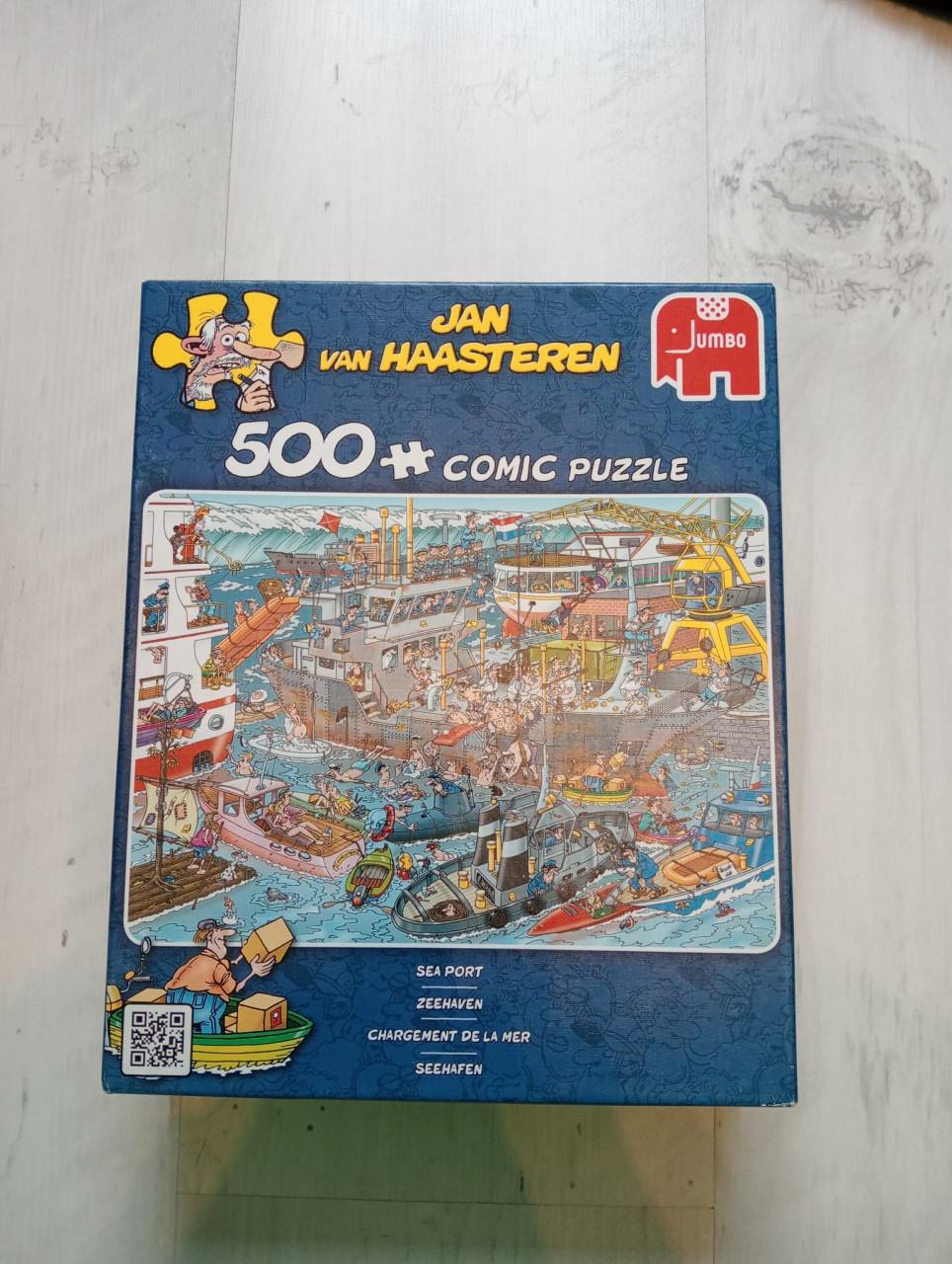 Jan van Haasteren puzzel - Zeehaven 500 stukjes