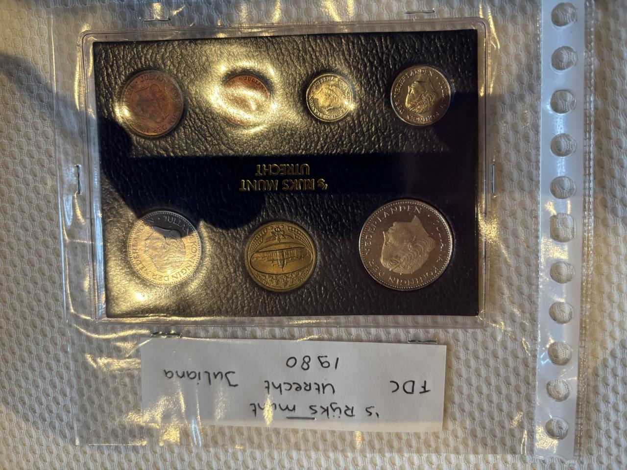 Munten 1980-1982-1983 F.D.C. Kwaliteit