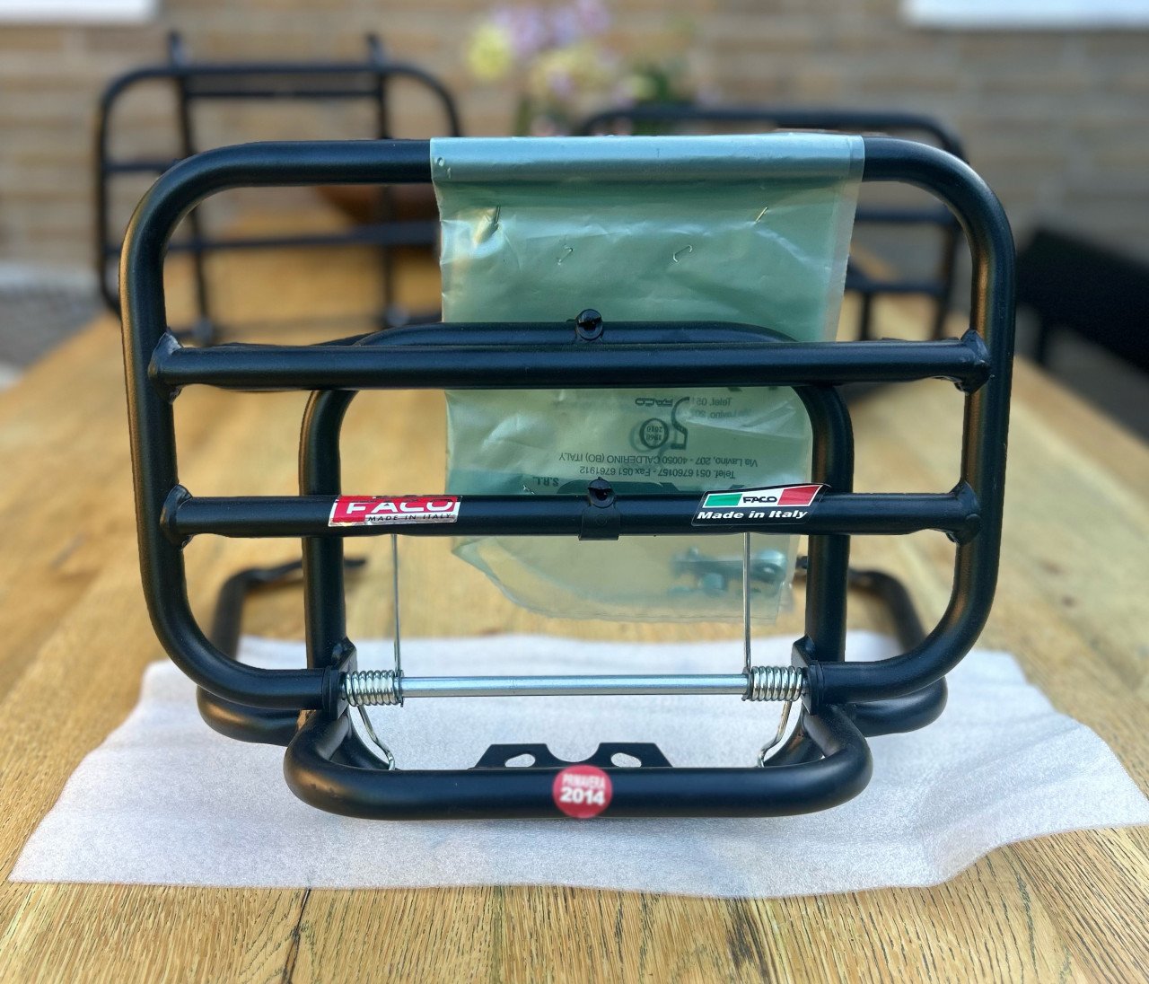🛵 Diverse Voorrekjes voor Vespa – FACO & Universeel – Nieuwstaat