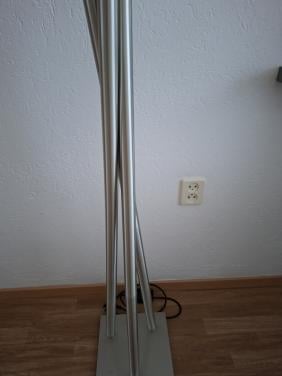 Staande schemerlamp.