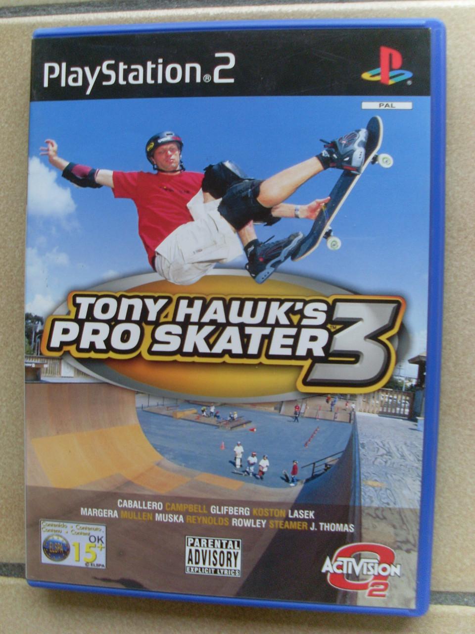 Tony hawk's pro skater 3 playstation 2