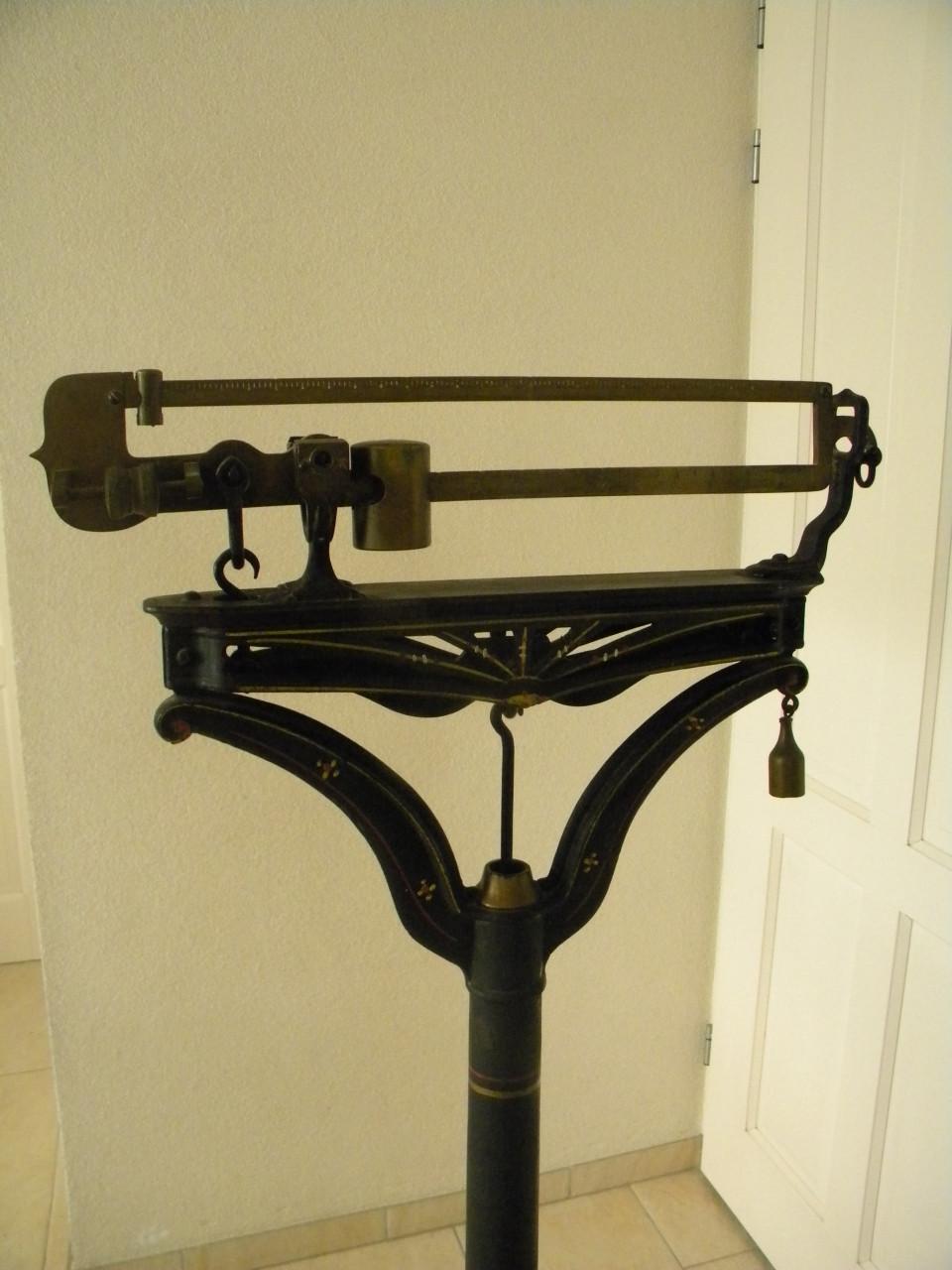 Antieke Fairbanks Dokters Weegschaal Werkt naar behoren!