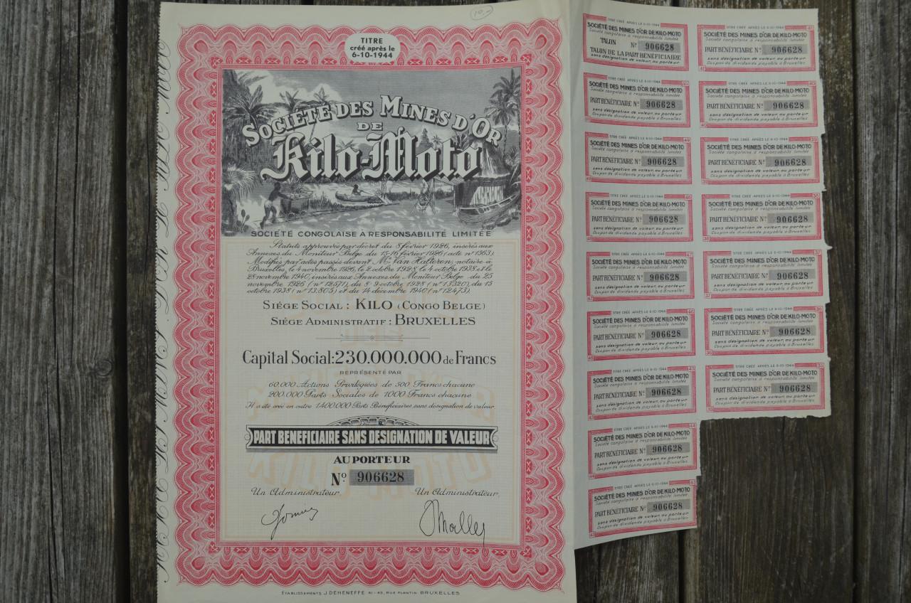 Div. Aandelen koloniaal België