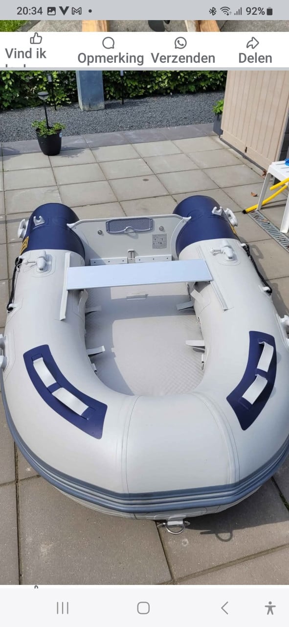 Watersport rubberboot vetus