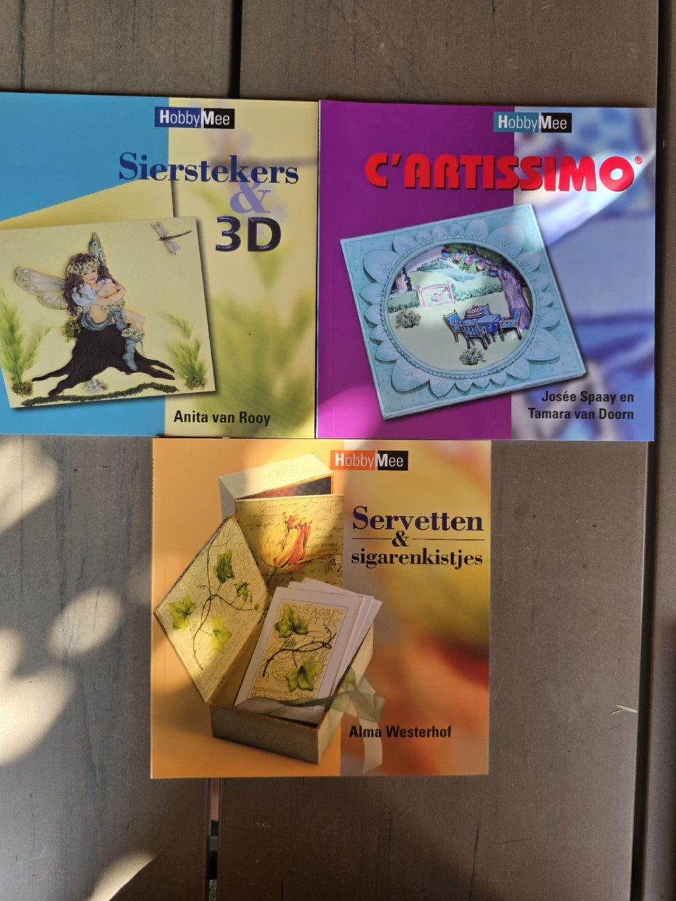 6 hobby boekjes