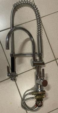 Keukenkraan met sproeier