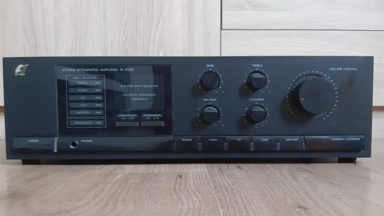 Sansui A1000 stereo receiver/Versterker