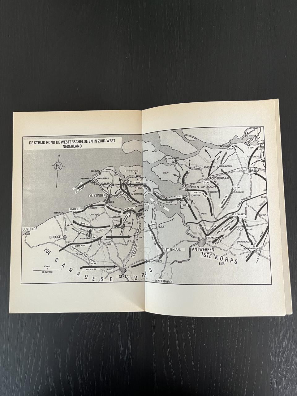 Boek: De Strijd om de Schelde - W. Whitaker & S. Whitaker