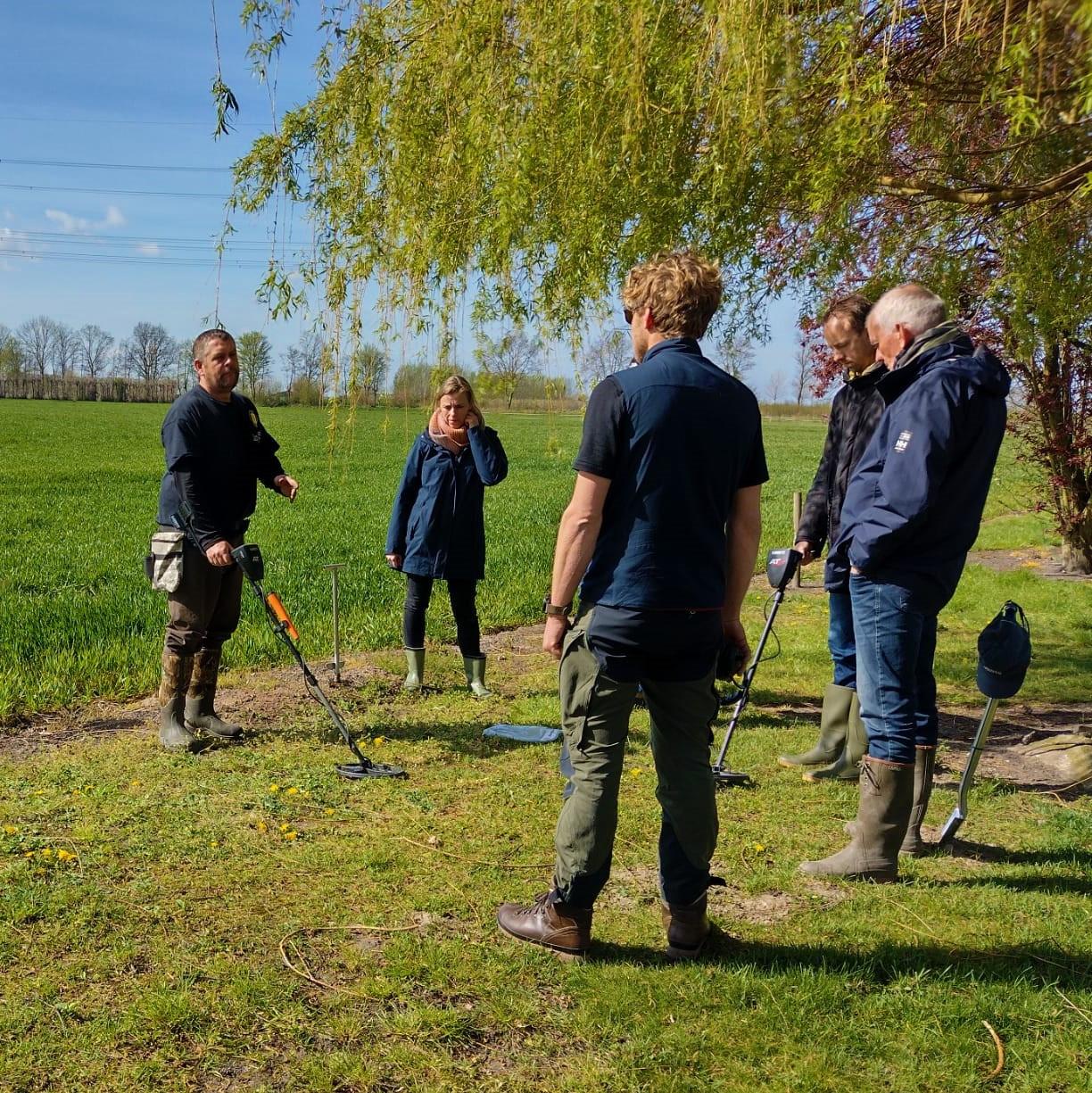 Cursusdagen metaaldetectie land en strand locaties