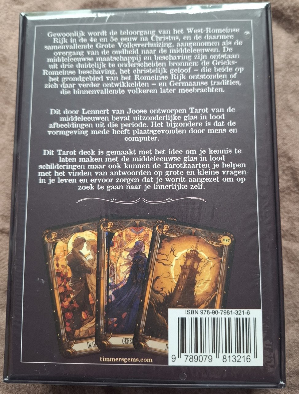 Verschillende tarot kaarten nieuw