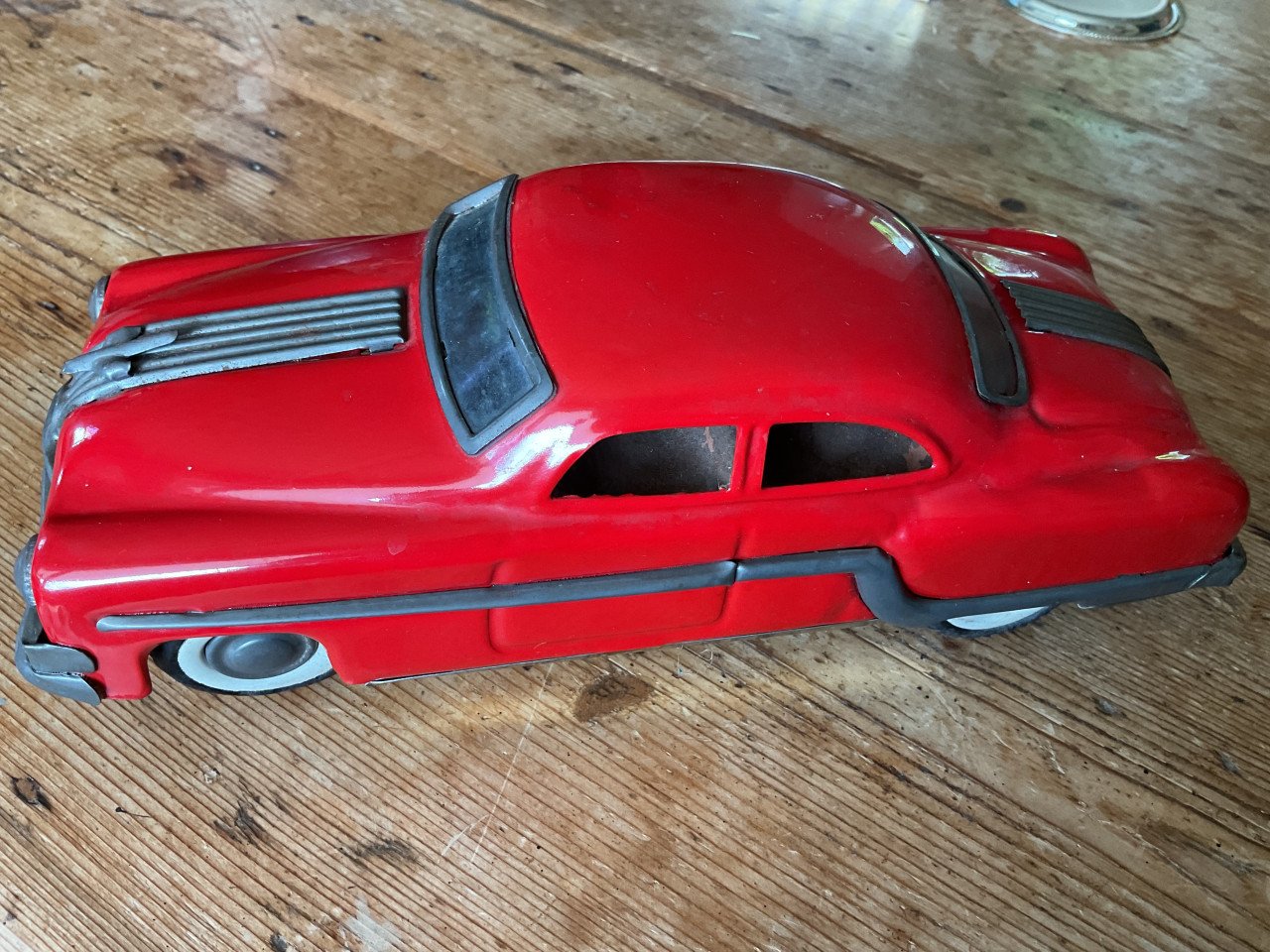 Vintage blikken auto
