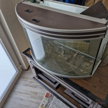 Leeg aquarium 100cm x 62cm x 50cm