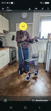 Rollator met armlegger